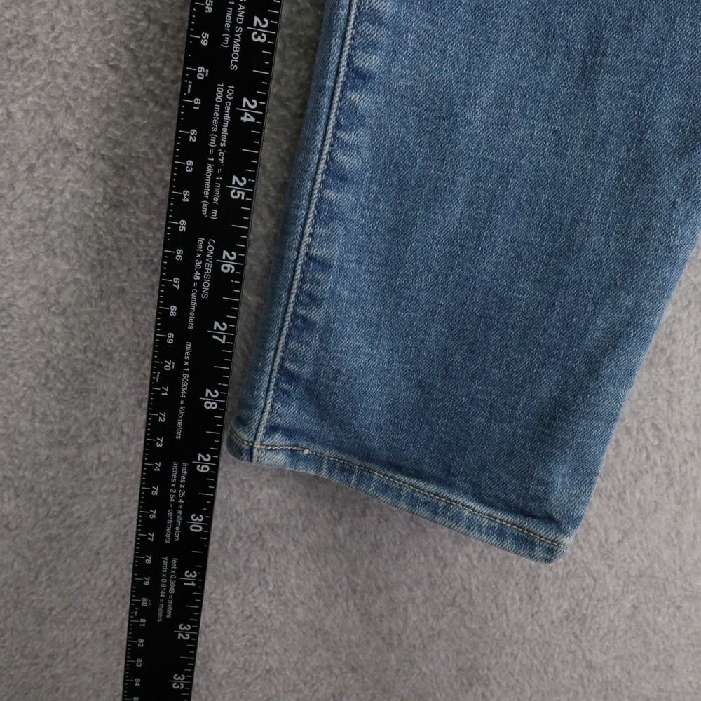 Joe's Jeans Womens 34 Mid-Rise Hes Slim Taper 5-Pocket Stretch Flex Denim‎ Blue - Picture 5 of 8